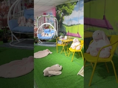 zhu게이블 동물 완구 사슴 크리스마스 껴안고 싶은 완구 크리스마스 스퀴시말로우 사슴